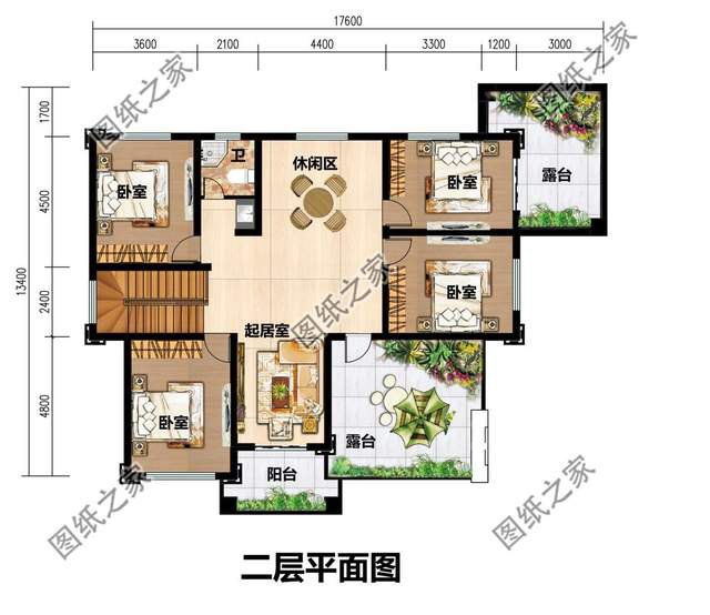 帶土灶房的三棟二層別墅，實用接地氣，父母看到都愛上了