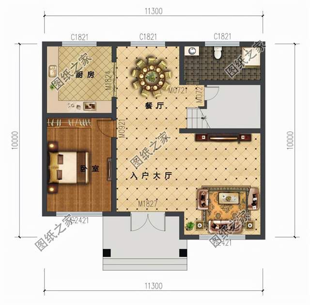 農(nóng)村自建二層小別墅，預(yù)算不夠的首選聽我的莫錯的