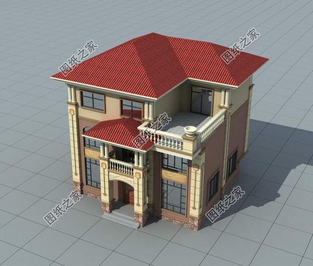 3款25萬(wàn)左右三層別墅圖.看了以后保證讓你有耳目一新的感覺(jué)