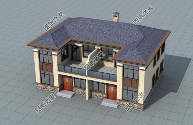 精品雙拼二層別墅，兩兄弟自建別墅的優(yōu)選