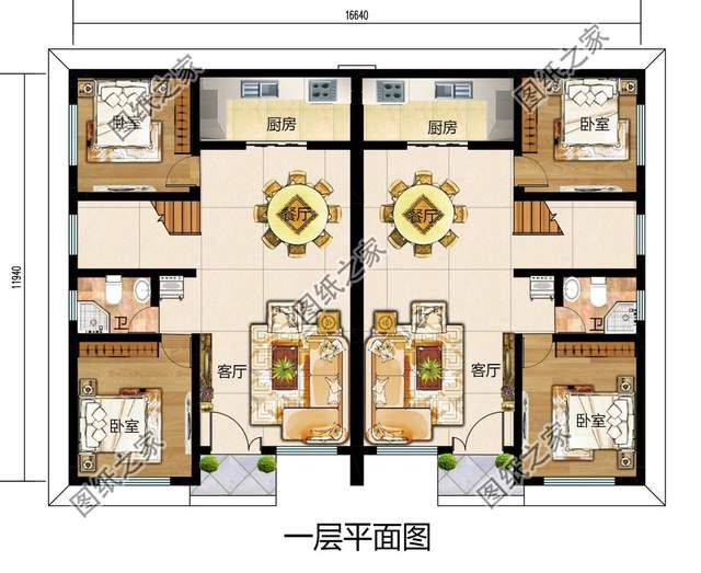 精品雙拼二層別墅，兩兄弟自建別墅的優(yōu)選