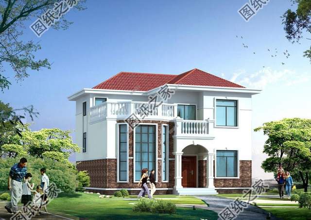 3款最新復(fù)式二層農(nóng)村自建別墅，空中疊墅挑高客廳盡顯奢華氣質(zhì)