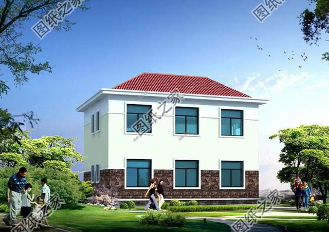 3款最新復(fù)式二層農(nóng)村自建別墅，空中疊墅挑高客廳盡顯奢華氣質(zhì)