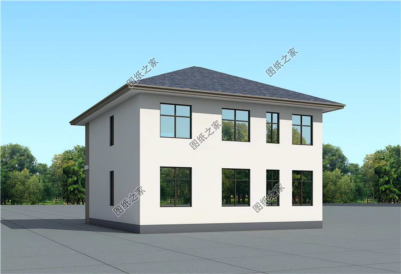 現(xiàn)代風二層農(nóng)村自建房，輕奢別墅盡顯小資生活方式