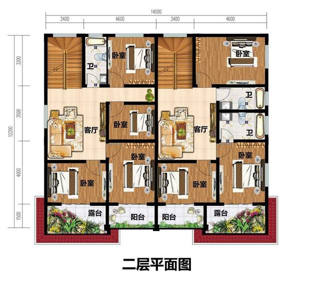 農(nóng)村一層帶庭院三合院自建房，粉墻黛瓦，實用又美觀