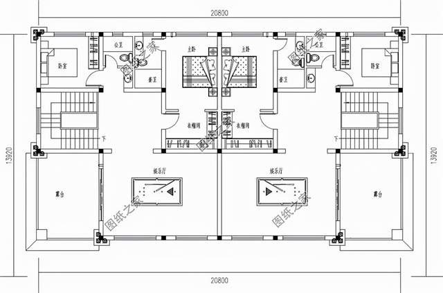 農(nóng)村一層帶庭院三合院自建房，粉墻黛瓦，實用又美觀
