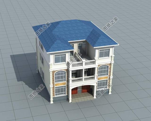 農(nóng)村一層帶庭院三合院自建房，粉墻黛瓦，實用又美觀