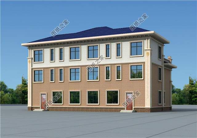 農(nóng)村一層帶庭院三合院自建房，粉墻黛瓦，實用又美觀