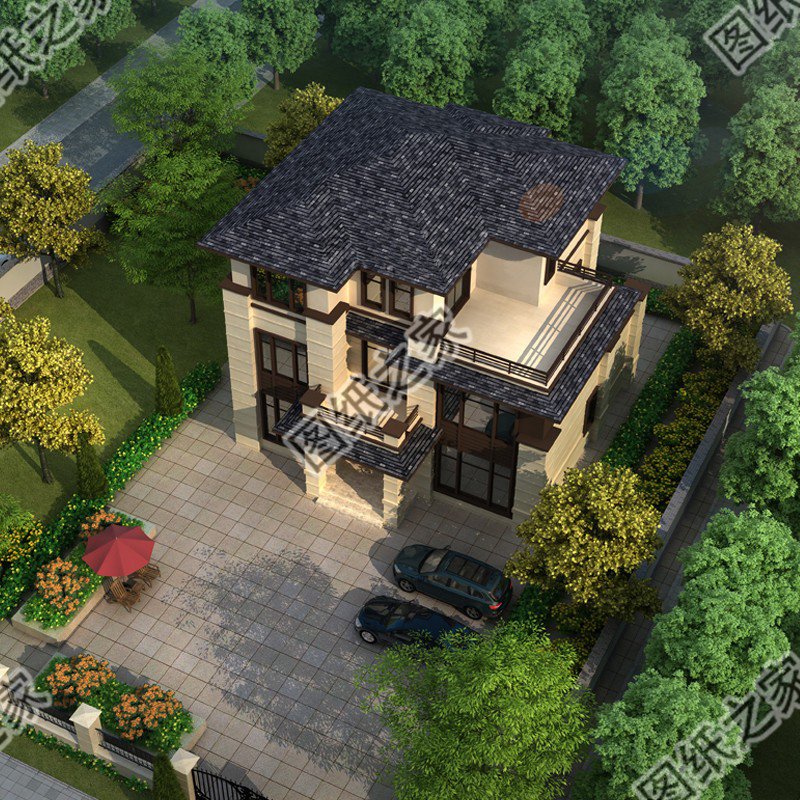 新中式三層別墅，凝結(jié)山河與人文之精粹，用心建造理想中式住宅