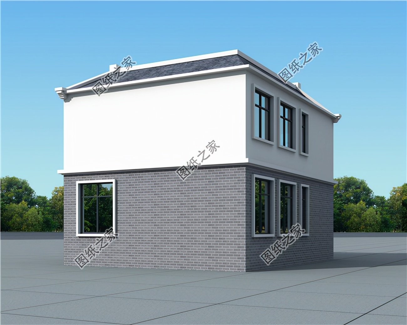 仿古農(nóng)村別墅，檐下聽雨眠，焚香煮茶，細(xì)品生活的靈韻悠長(zhǎng)