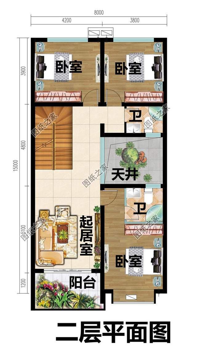 小戶型簡潔三層別墅設(shè)計(jì)圖，還原其本質(zhì)，給你帶來美滿生活