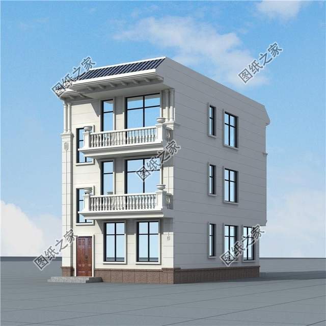 小戶型簡潔三層別墅設(shè)計(jì)圖，還原其本質(zhì)，給你帶來美滿生活