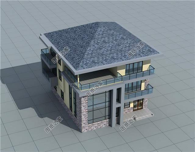 現(xiàn)代風(fēng)三層農(nóng)村自建房，簡(jiǎn)約大氣，未來(lái)自建房的領(lǐng)頭羊