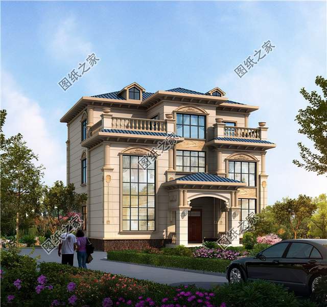 三層農(nóng)村自建別墅設(shè)計(jì)圖紙，此生不為房奴來(lái)世必創(chuàng)輝煌