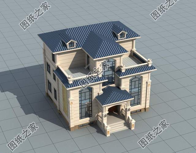 三層農(nóng)村自建別墅設(shè)計(jì)圖紙，此生不為房奴來(lái)世必創(chuàng)輝煌