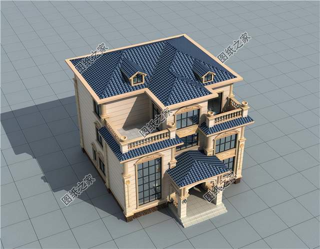 三層農(nóng)村自建別墅設(shè)計(jì)圖紙，此生不為房奴來(lái)世必創(chuàng)輝煌