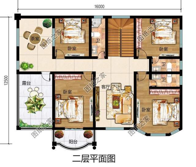 三款帶煙囪的漂亮別墅，裊裊炊煙，重回兒時的記憶