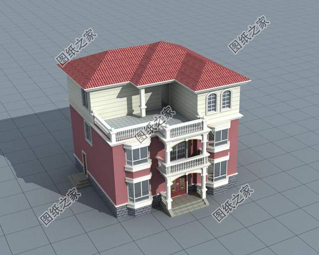 紅色系農(nóng)村自建房，如果生命有顏色，它一定是中國(guó)紅