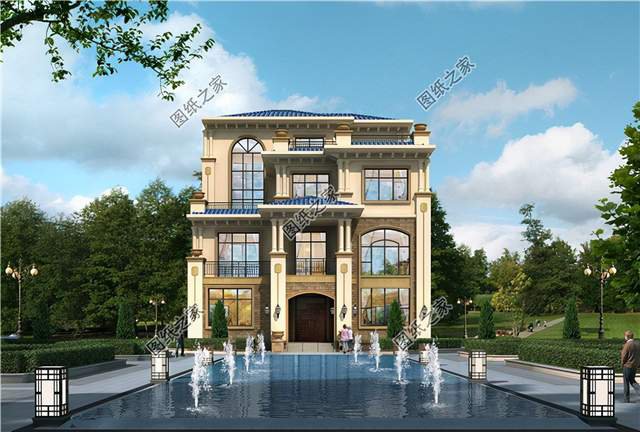 農(nóng)村四層樓房設(shè)計(jì)圖，生活空間互不打擾，生活上其樂融融