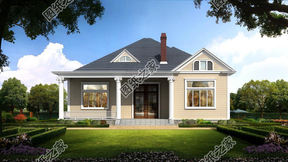 田園風格一層自建房，不要再emo了，田園生活你值得擁有