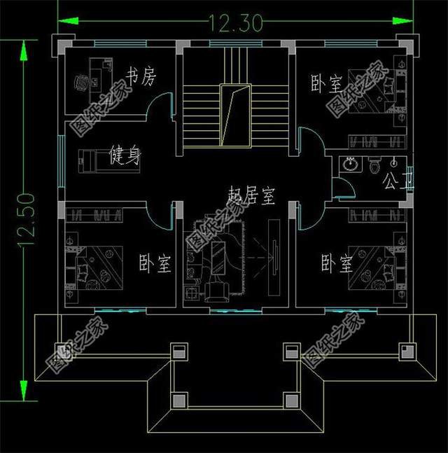 三層新中式別墅，氣勢(shì)平靜恢弘，深受有文化品位的家庭喜愛