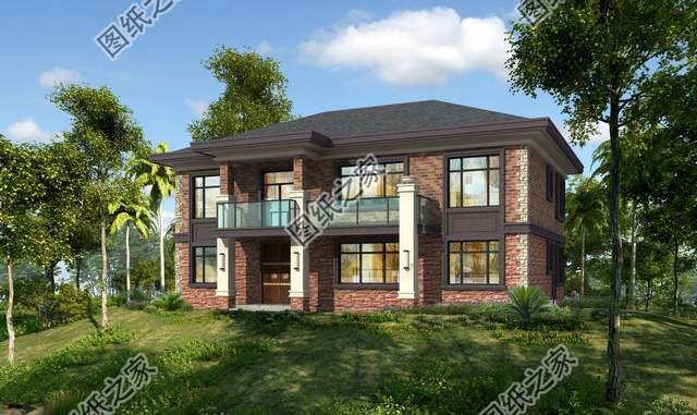 農(nóng)村大面積別墅圖片，170平左右的別墅，從此奔向新生活