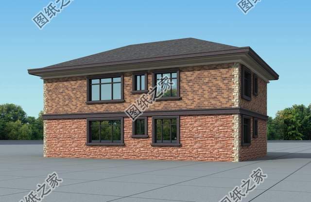 農(nóng)村大面積別墅圖片，170平左右的別墅，從此奔向新生活