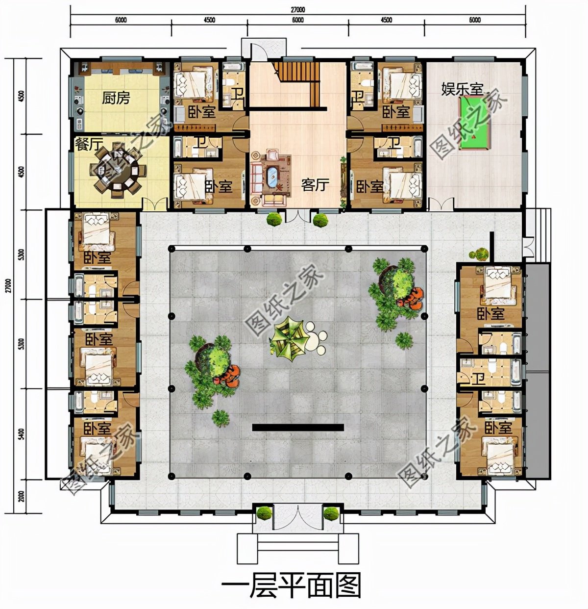 新農(nóng)村中式別墅，布局極佳，越住越有福，完成自己的院落夢(mèng)想