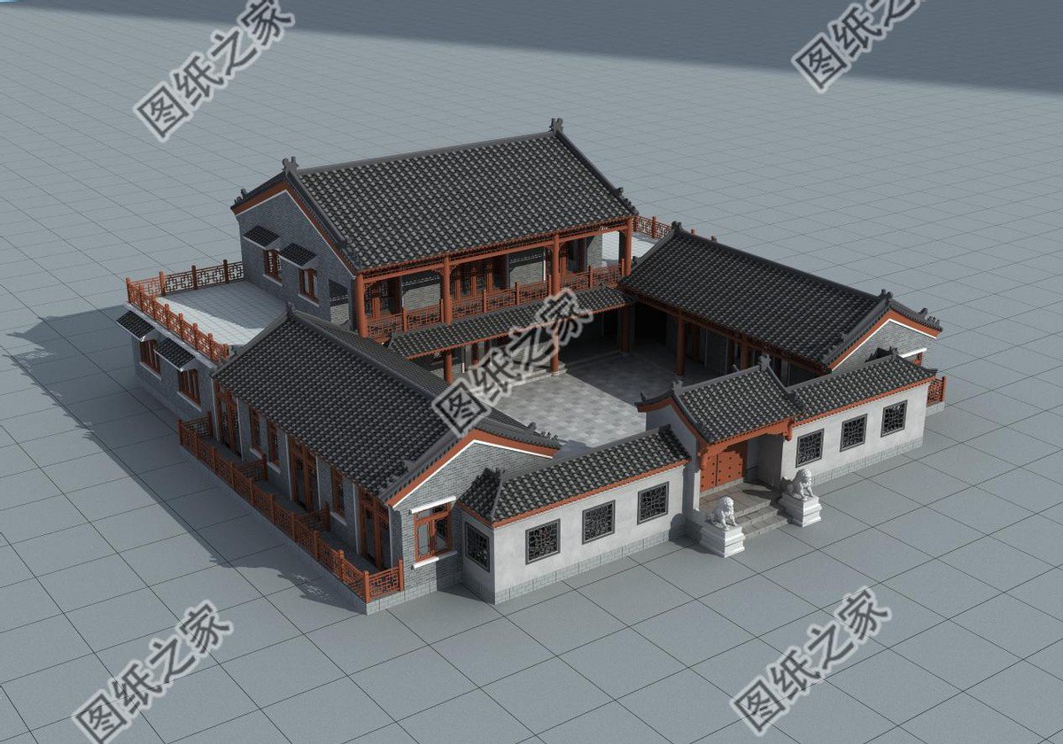 新農(nóng)村中式別墅，布局極佳，越住越有福，完成自己的院落夢(mèng)想