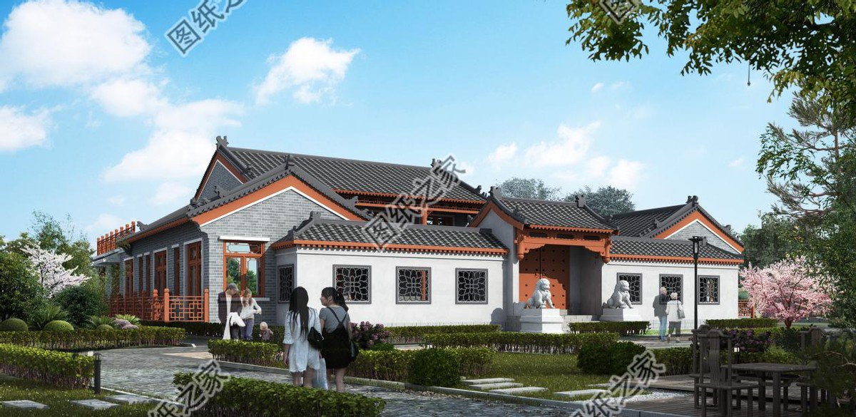 新農(nóng)村中式別墅，布局極佳，越住越有福，完成自己的院落夢(mèng)想