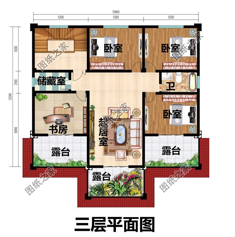 帶堂屋的歐式三層別墅，中西結(jié)合的產(chǎn)物，深受老百姓的喜愛