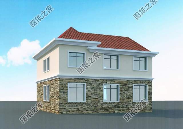 鄉(xiāng)村現(xiàn)代簡約風兩層小別墅，經(jīng)濟實用又漂亮