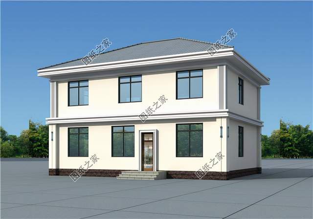 鄉(xiāng)村現(xiàn)代簡約風兩層小別墅，經(jīng)濟實用又漂亮