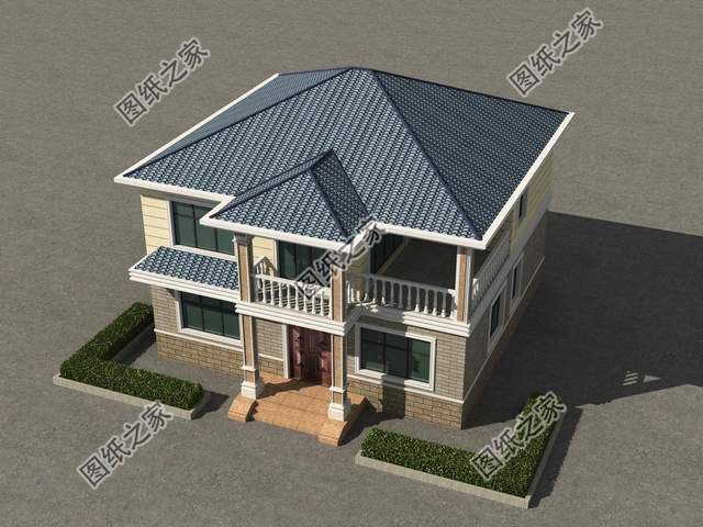 鄉(xiāng)村現(xiàn)代簡約風兩層小別墅，經(jīng)濟實用又漂亮