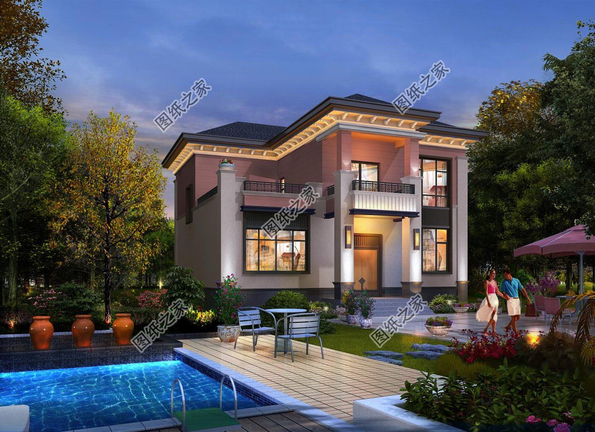 兩層新中式鄉(xiāng)村別墅，這股“國(guó)潮”刮到鄉(xiāng)村來(lái)了實(shí)在是超美膩