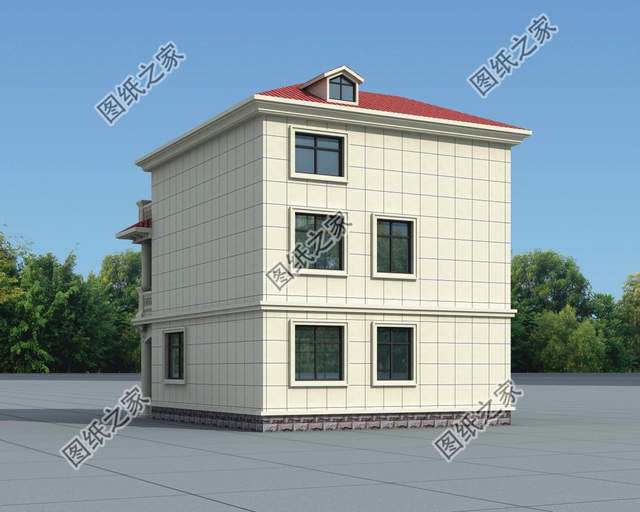 100平左右歐美風(fēng)鄉(xiāng)村三層小別墅，屬于自己小而精致的一方天地