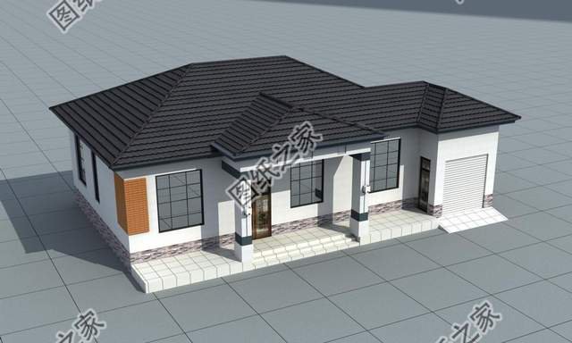 200平左右鄉(xiāng)村一層別墅，方正整潔，落落大房