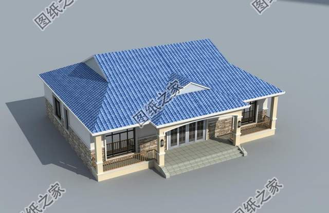 200平左右鄉(xiāng)村一層別墅，方正整潔，落落大房