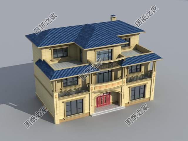 農(nóng)村三層自建房，提升生活品質(zhì)，休閑居住天堂