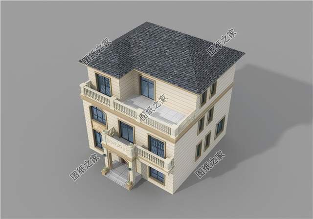 農(nóng)村三層自建房，提升生活品質(zhì)，休閑居住天堂