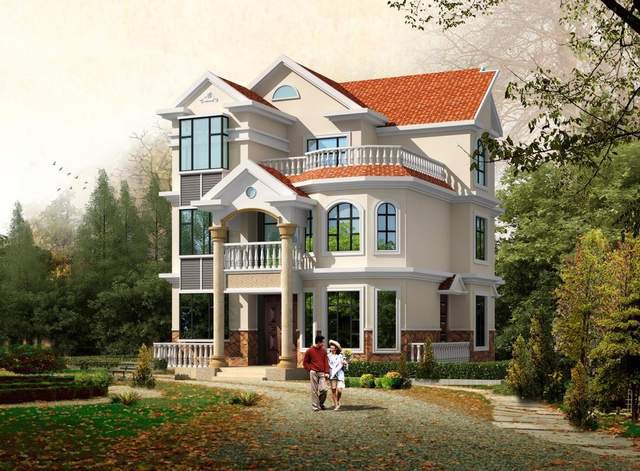 農(nóng)村三層自建房，提升生活品質(zhì)，休閑居住天堂