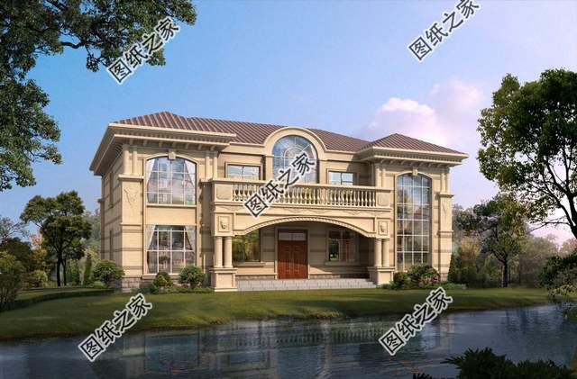 西式風(fēng)情別墅設(shè)計(jì)圖，浪漫瑰麗，鄉(xiāng)村中的文藝復(fù)興正強(qiáng)勢(shì)來襲