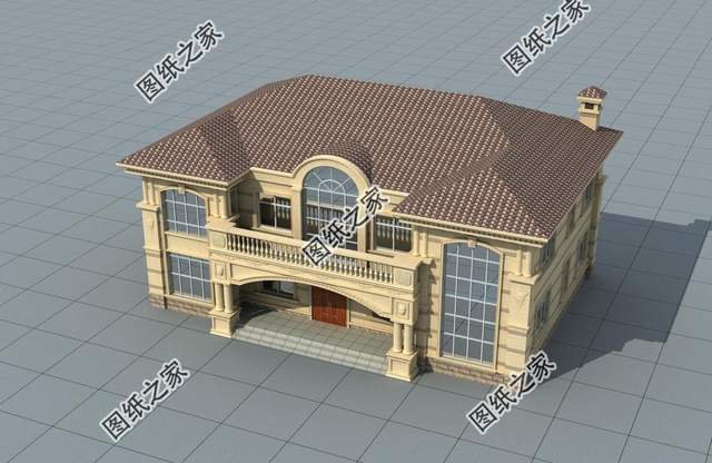 西式風(fēng)情別墅設(shè)計(jì)圖，浪漫瑰麗，鄉(xiāng)村中的文藝復(fù)興正強(qiáng)勢(shì)來襲