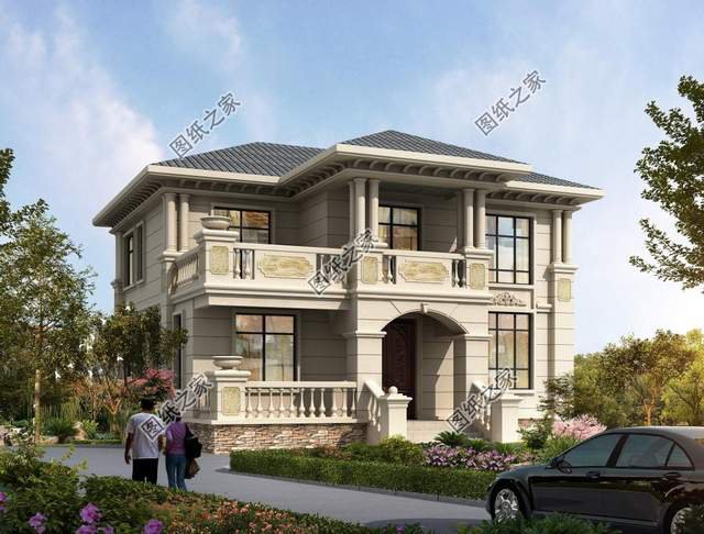 回老家蓋一處歐式二層小別墅，讓空氣里充滿快活的味道