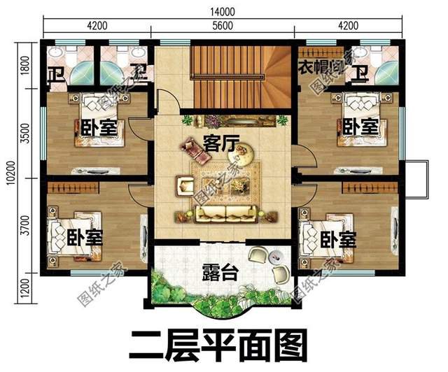 3款新農(nóng)村別墅，內(nèi)部合理布局緊密溫暖，有效運用每一寸空間