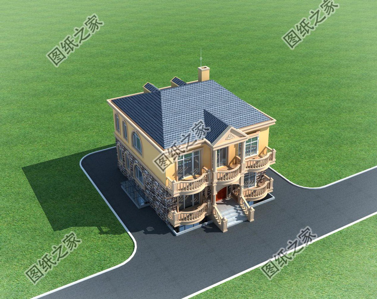 帶地下室二層別墅設(shè)計(jì)圖，舒適又能儲(chǔ)物，最佳戶型的不二之選