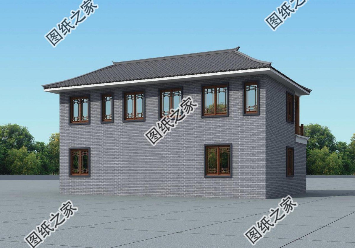 鄉(xiāng)村小型四合院設(shè)計(jì)圖，家的味道我知道