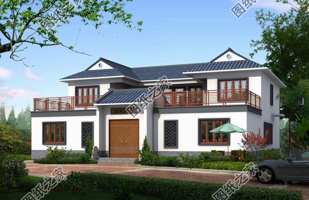 鄉(xiāng)村小型四合院設(shè)計(jì)圖，家的味道我知道