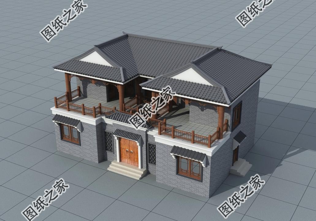 鄉(xiāng)村小型四合院設(shè)計(jì)圖，家的味道我知道