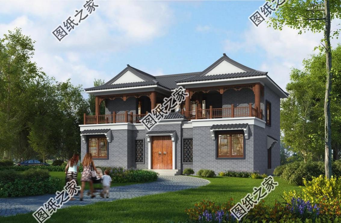 鄉(xiāng)村小型四合院設(shè)計(jì)圖，家的味道我知道